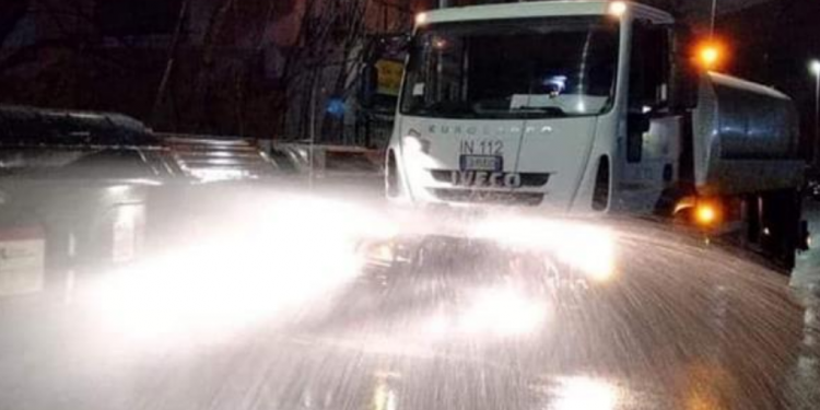 Latina, ecco il nuovo programma delle operazioni di disinfezione strade