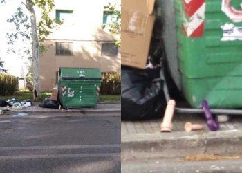 Curioso ritrovamento a Latina: in strada spuntano tre falli di gomma