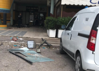 Latina, assalto al bancomat del centro Lestrella con il carro attrezzi VIDEO