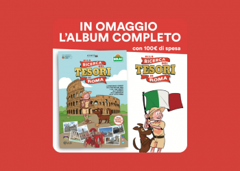 Anche nei Conad pontini in omaggio il meraviglioso album “Alla ricerca dei tesori perduti di Roma”