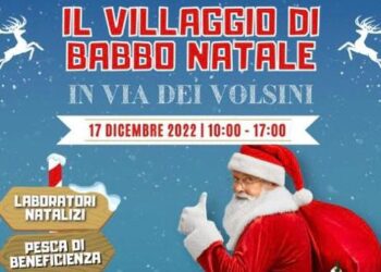I Edizione del Villaggio di Babbo Natale in Via dei Volsini – 17 Dicembre