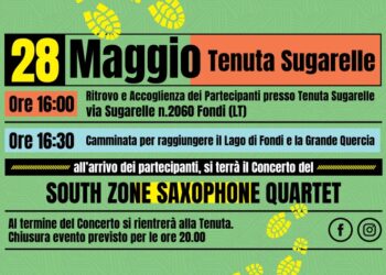 Camminare verso la musica 2023 ultimo appuntamento – 28 Maggio Fondi