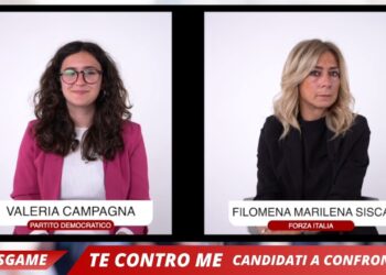 Te Contro Me – Candidati A Confronto – 3° Episodio – Valeria Campagna e Filomena Marilena Sisca