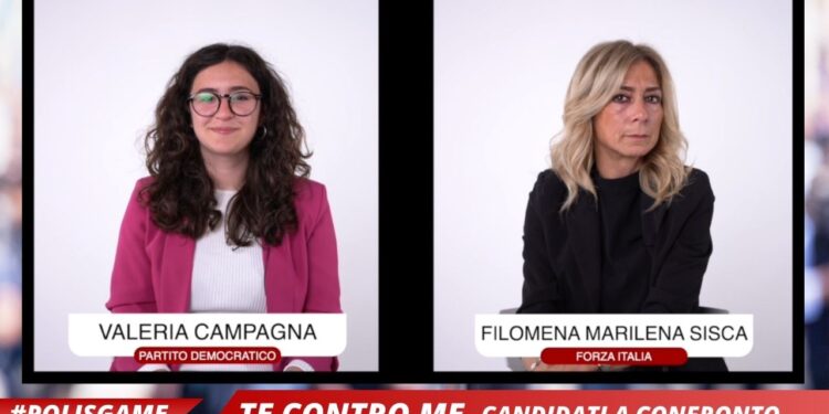 Te Contro Me – Candidati A Confronto – 3° Episodio – Valeria Campagna e Filomena Marilena Sisca