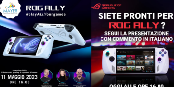 La console più potente del 2023 con Asus Rog Ally a Latina