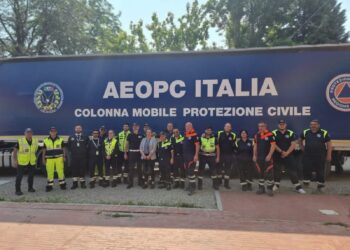 In aiuto dell’Emilia Romagna Il Comando Provinciale di Latina AISA e AEOPC di Tarquinia