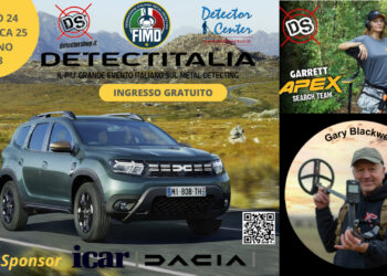DETECTITALIA il più grande evento sul metaldetecting si terra’ a Latina