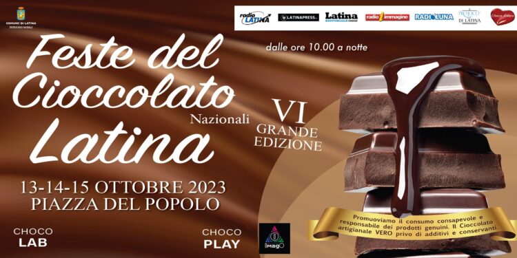 Festa del Cioccolato a Latina – dal 13 al 15 Ottobre