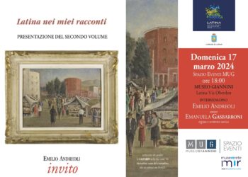 Presentazione nuovo libro di Emilio Andreoli , “Latina nei miei Racconti”