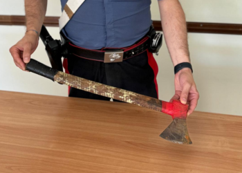 Terracina: infastidito dal rumore della cella frigo, minaccia un uomo con un’ascia