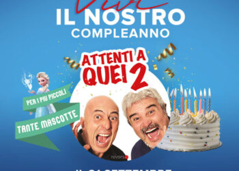28º Compleanno al Centro Commerciale Latinafiori con Pino Insegno