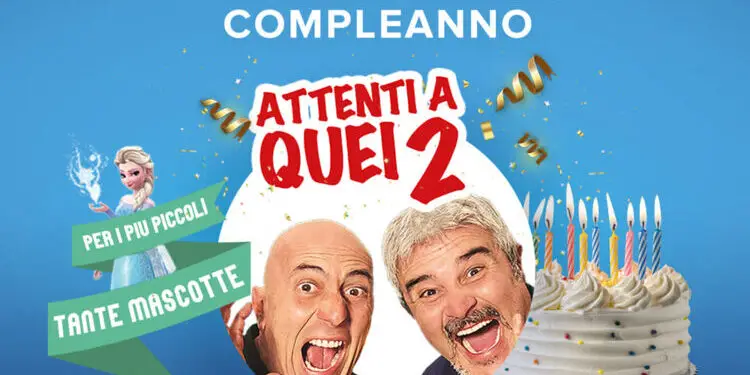 28º Compleanno al Centro Commerciale Latinafiori con Pino Insegno