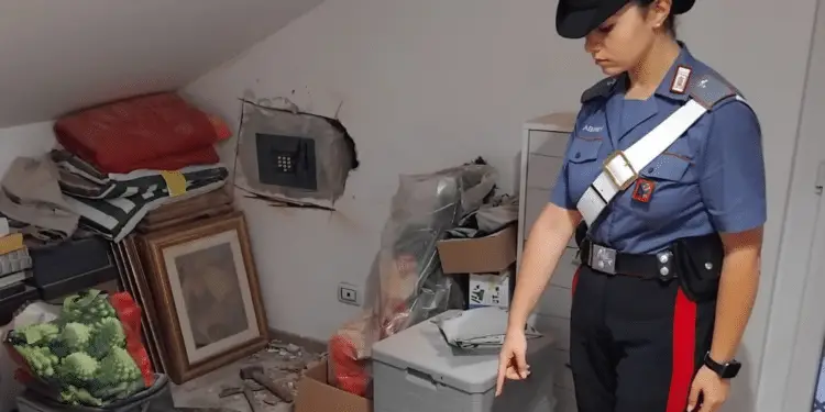 Roccagorga, arrestato mentre tenta di smurare la cassaforte del suocero