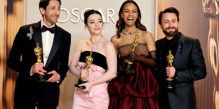 La notte degli oscar 2025 vincitori e vinti