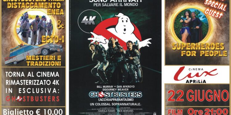 Chi chiamerai? Ghostbusters torna al cinema in 4K!