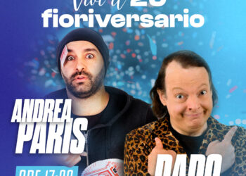 29 anni per Latina Fiori con Dado ed il mentalista Andrea Paris