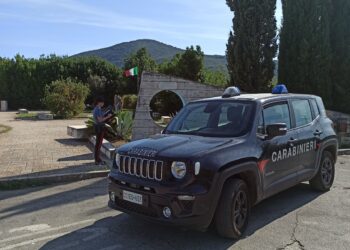 Caos a Priverno: tenta la fuga dopo aver devastato un’auto e Monumento ai Caduti