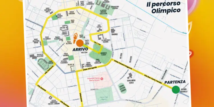 Tutto pronto per il passaggio della Fiamma Olimpica a Latina