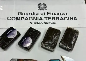 Sabaudia, perquisizione domiciliare fa scattare il sequestro di hashish