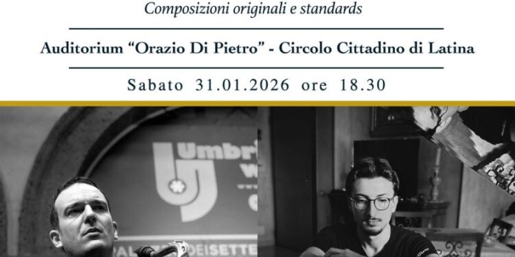 Policromie Sonore: jazz d’autore con Filippo Bianchini e Giuseppe Caracci al Circolo Cittadino