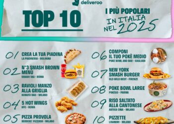 Smash Tag tocca i vertici mondiali: il suo “Smash Brown” conquista il nono posto nella classifica globale Deliveroo 2025/26