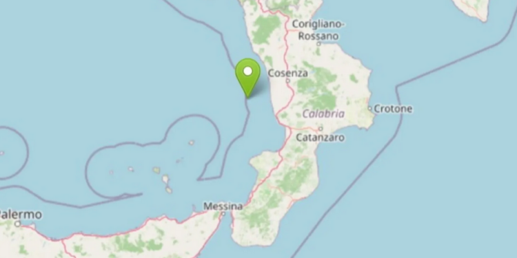 Terremoto di magnitudo 6.1 nel Mar Tirreno, la scossa avvertita anche in provincia di Latina
