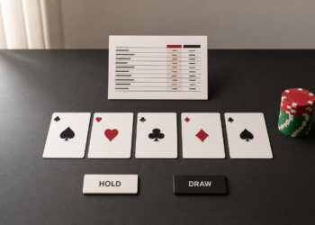 Video poker: come leggere paytable e comandi hold/draw su Pawnbet