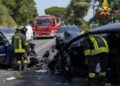 Tragedia sull’Appia: un morto e due feriti gravi in uno scontro frontale tra auto