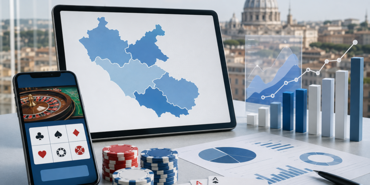 Gioco d’azzardo online nel Lazio: dati e analisi provincia per provincia