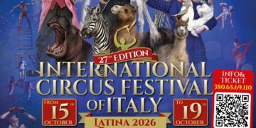 Latina, al via il Festival Internazionale del Circo: 23 esibizioni da 14 Paesi