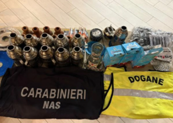 Narghilè e tabacco di contrabbando: NAS e Dogane chiudono shisha bar irregolare a Latina